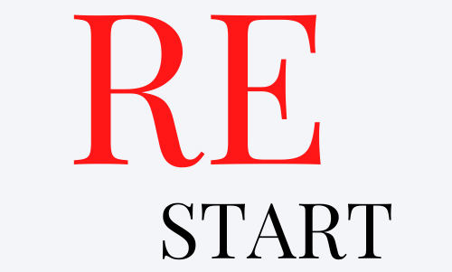 Re-start logo